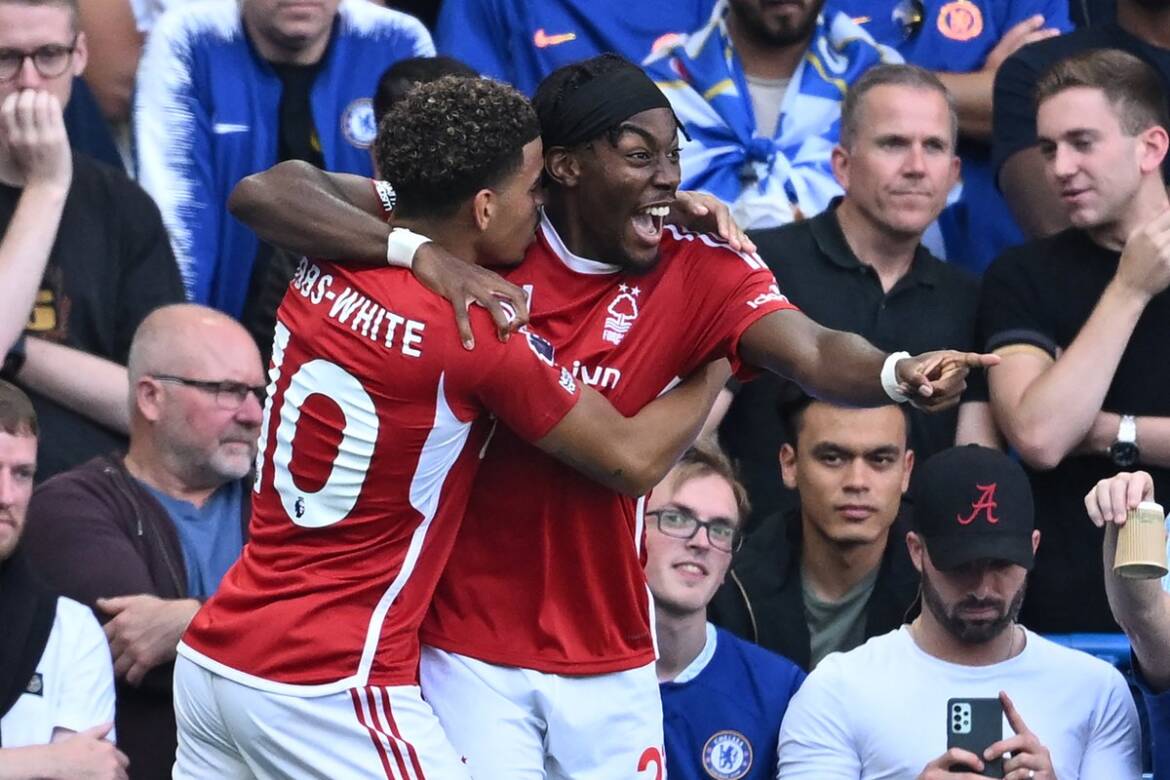 Awoniyi shines as Nottingham Forest stun Chelsea at Stamford Bridge