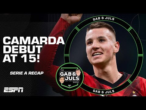 Camarda debut at 15 YEARS OLD! YOUNGEST Series A player in HISTORY! | ESPN FC