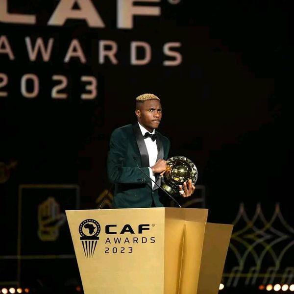 Osimhen hails Amunike’s impact after CAF Player of the Year award win