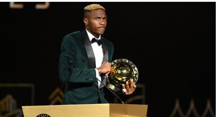 Osimhen shares his heartwarming story of “overcoming adversity” to becoming Africa’s best