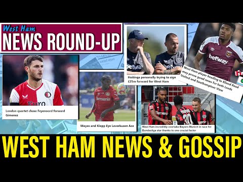 West Ham News & Transfer Gossip: Battle for Frimpong | Santiago Gimenez | Serhou Guirassy