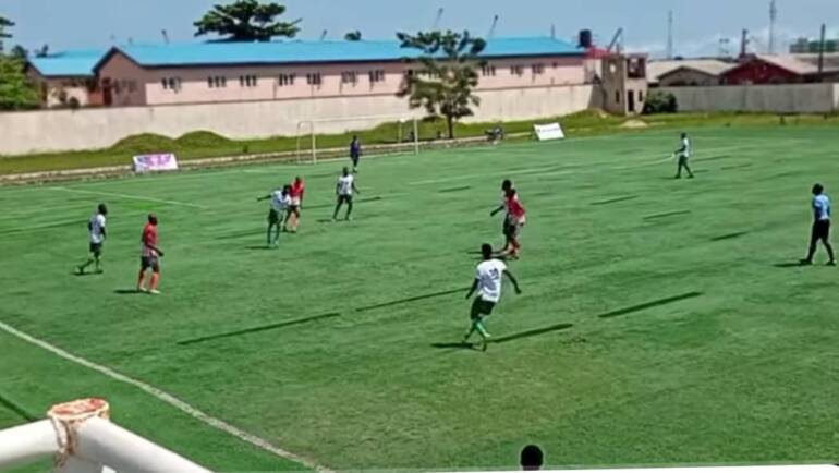 Fair Havens FC’s Innocent Azuonye Relishes Helping His Team’s Orange Jersey Stand Out At Nathaniel Idowu Unity Cup